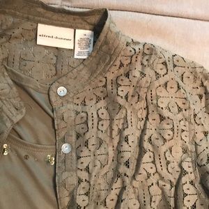 🆕 NWT Alfred Dunner Shirt set size 16